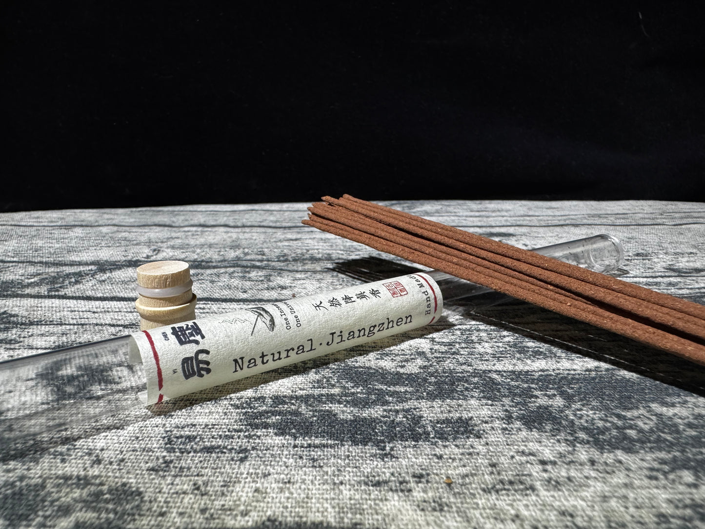Natural Jiangzhen Incense · Handmade Taoist Resin for Spiritual Calm | Yichen Incense