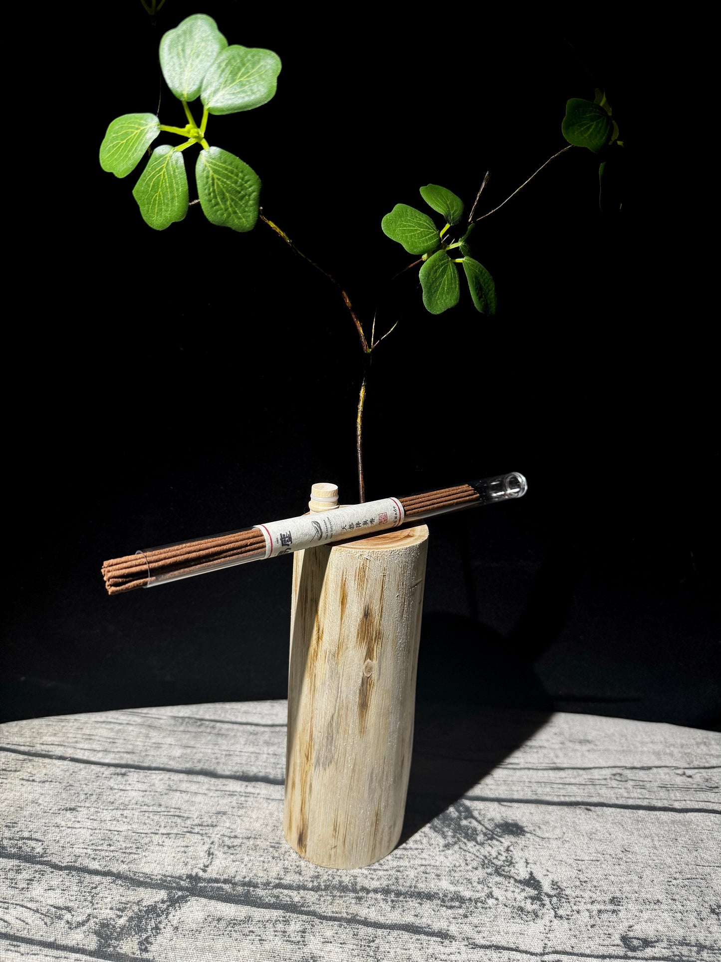 Natural Jiangzhen Incense · Handmade Taoist Resin for Spiritual Calm | Yichen Incense
