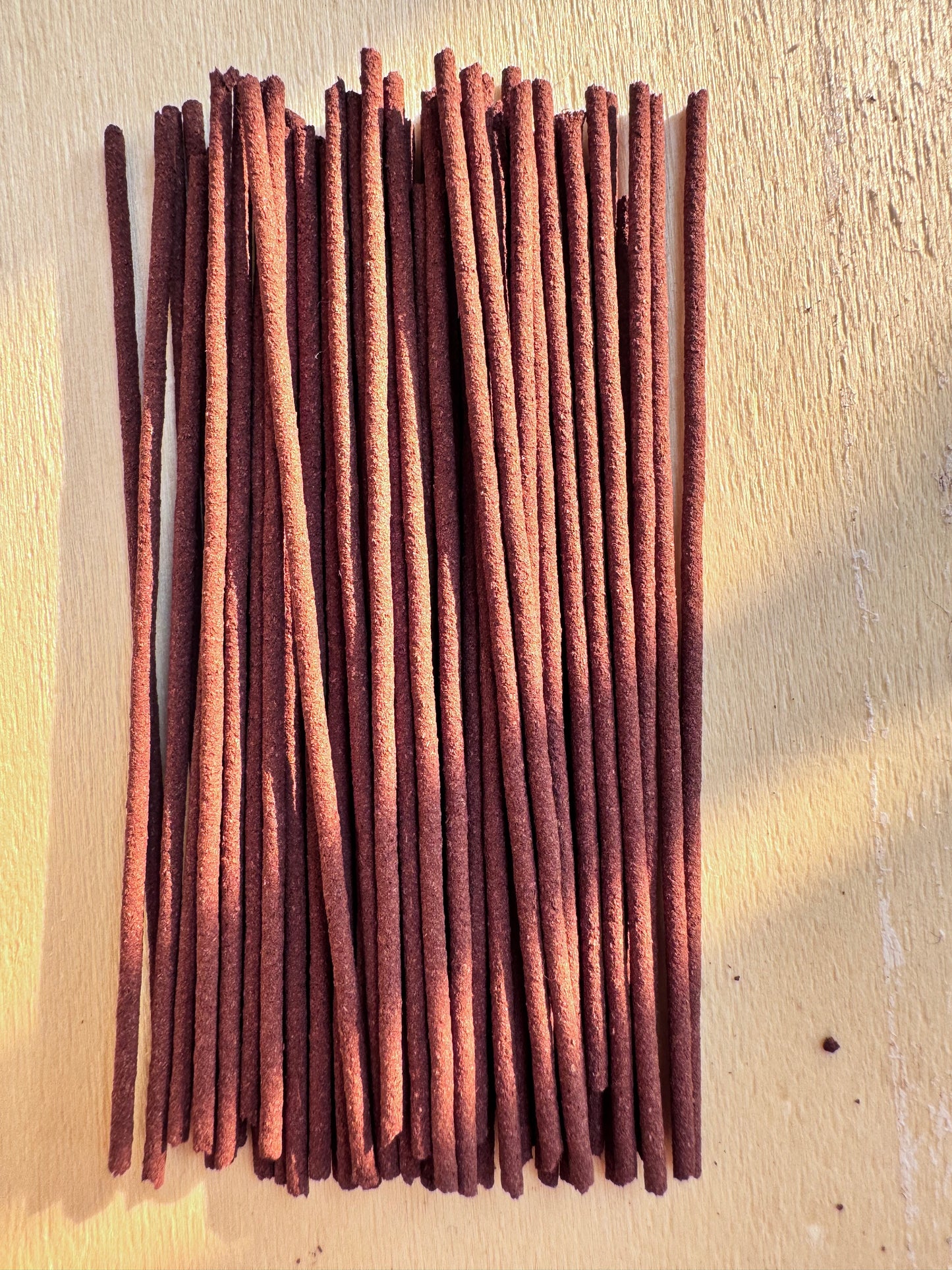 Detailed macro shot of Hainan Jiangzhen showing high content and natural grain patterns