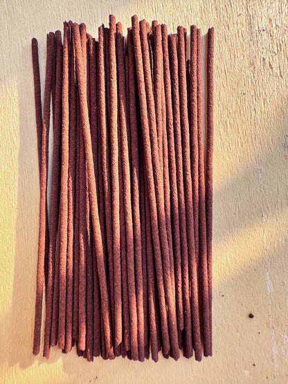 Detailed macro shot of Hainan Jiangzhen showing high content and natural grain patterns